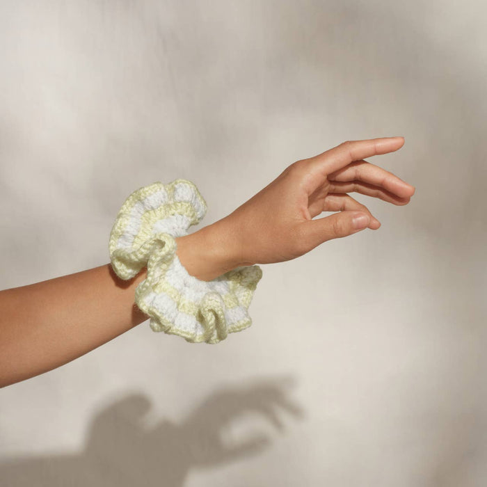 KITSCH - Crochet Scrunchie - Butter Yellow