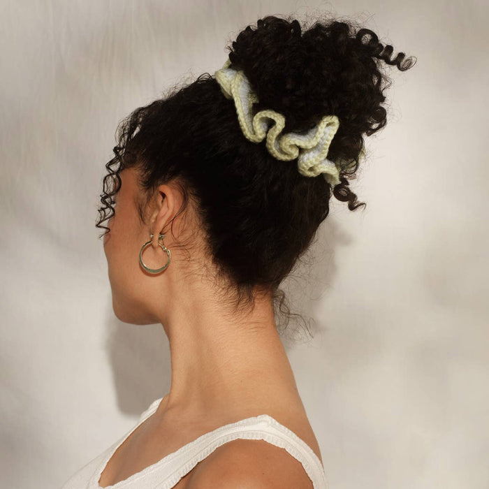 KITSCH - Crochet Scrunchie - Butter Yellow