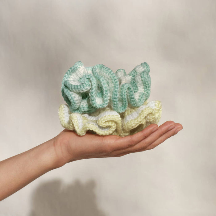 KITSCH - Crochet Scrunchie - Butter Yellow