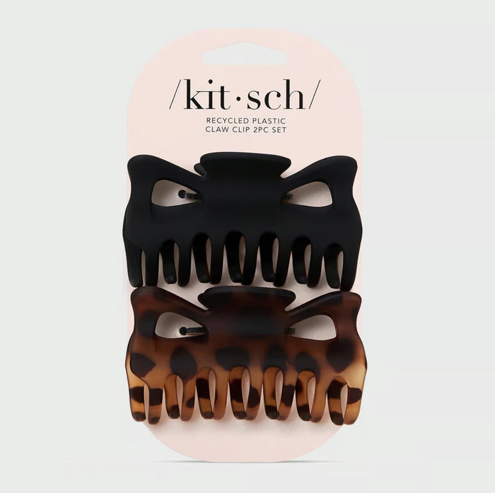 KITSCH - Eco-Friendly Large Claw Clip - Black