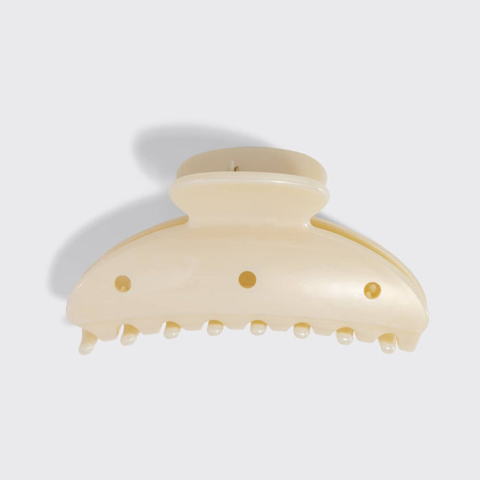 KITSCH - KitschPop™️Curved Claw Clip 7pc Set - Pearlized Cream