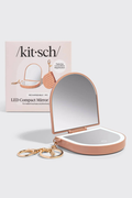 KITSCH - Terracotta Compact Mirror Keychain