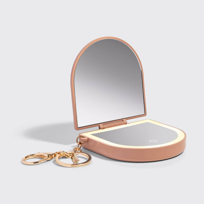 KITSCH - Terracotta Compact Mirror Keychain