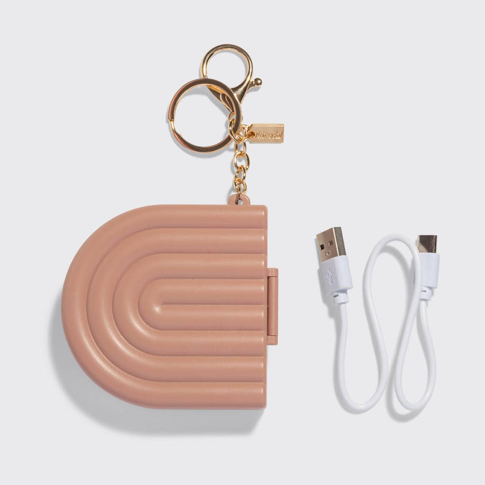 KITSCH - Terracotta Compact Mirror Keychain