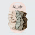 KITSCH - Textured Scrunchies - Eucalyptus