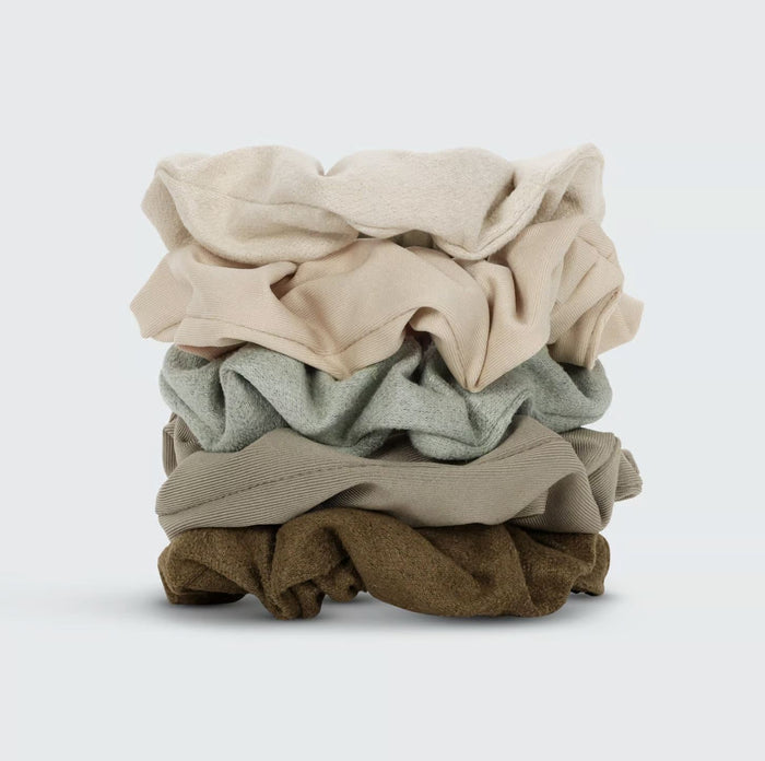 KITSCH - Textured Scrunchies - Eucalyptus