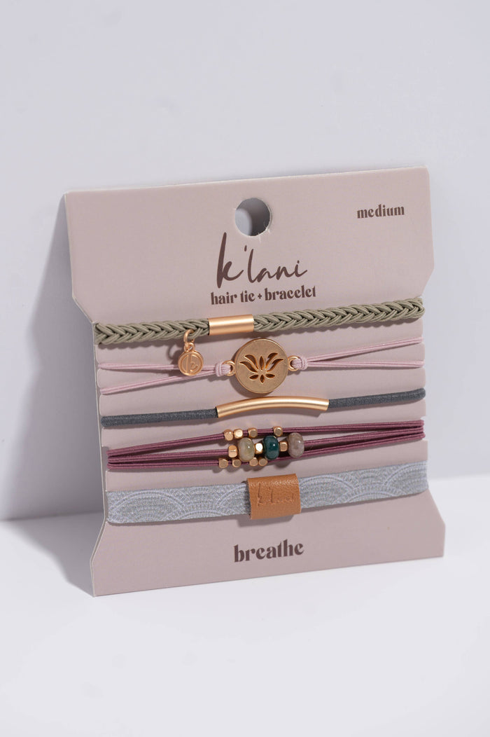 K'LANI - Breathe - Hair Tie Bracelets