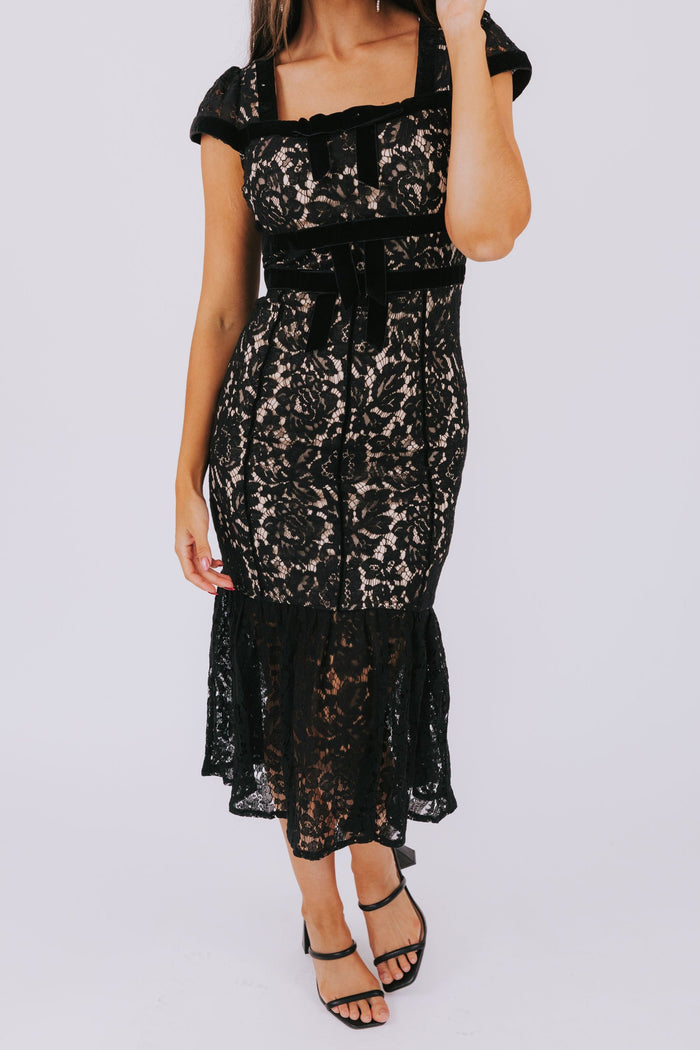 Lace Me With Love Dress