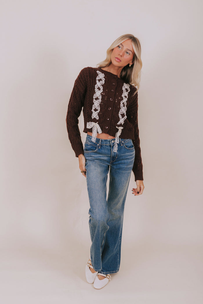 Lace Never Hurt Cardigan