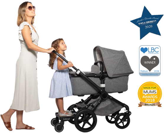 Lascal- Maxi buggyboard black