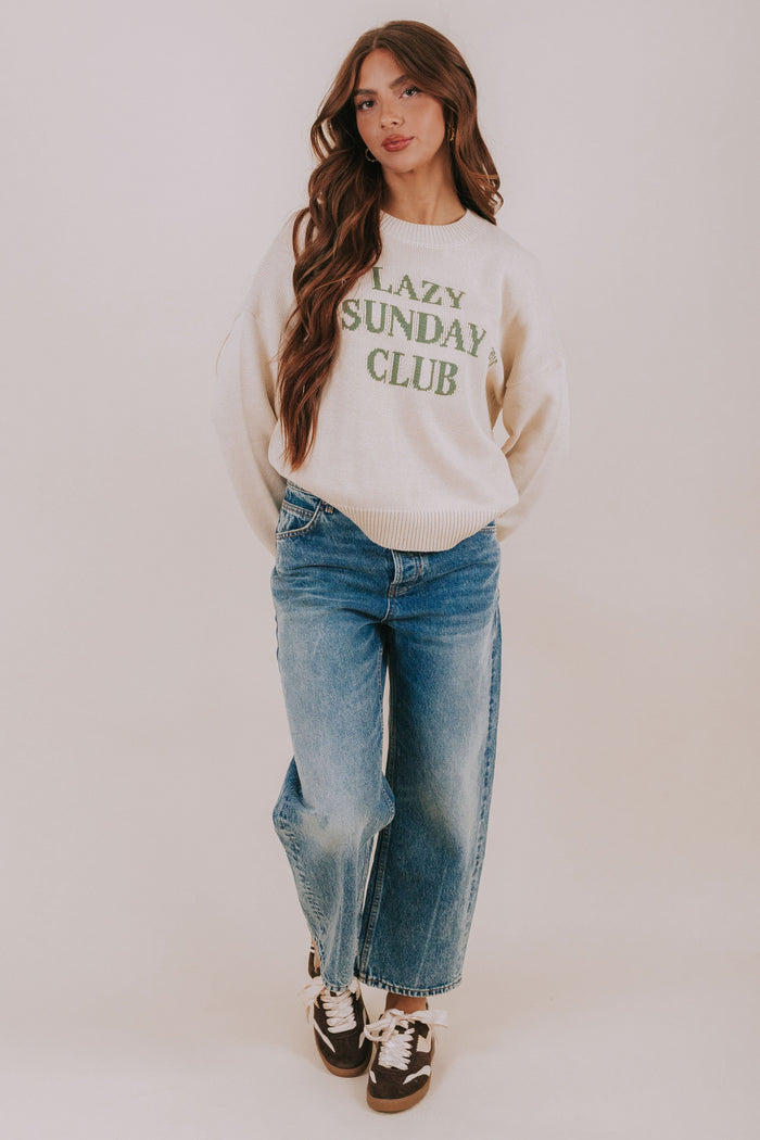 Lazy Sunday Club Sweater