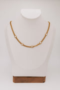 gold chain with 5 stones