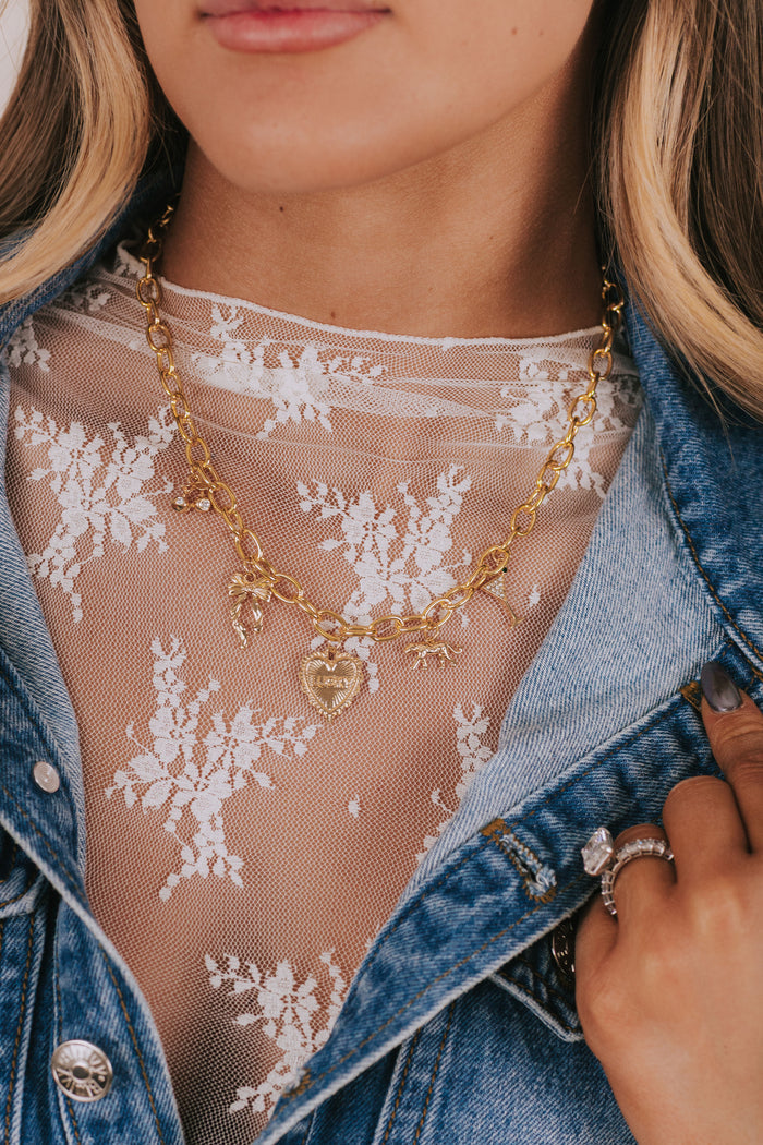 Lucky Life Charm Necklace