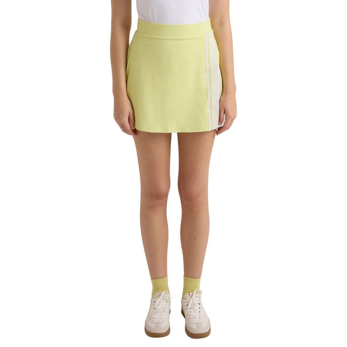 Malbon Baseline Golf Skirt Lime Sherbet Women