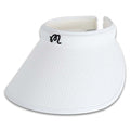 Malbon Claire Mesh Golf Visor White Women