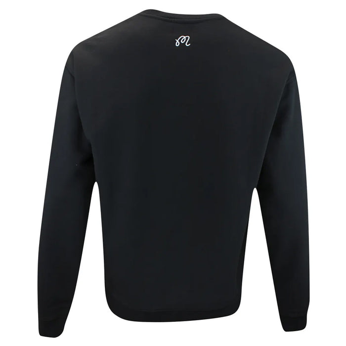 Malbon Evergreen GD Crewneck Golf Sweatshirt Black