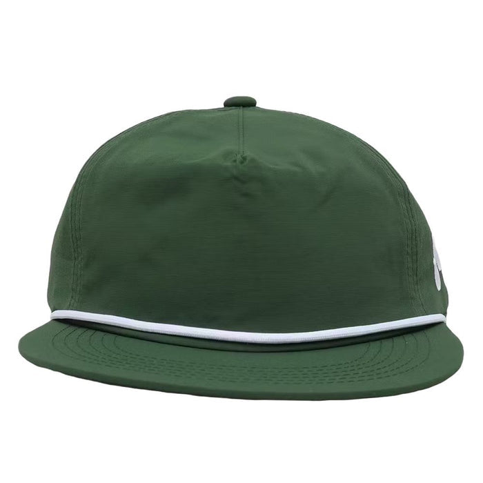 Malbon Evergreen Nylon Rope Golf Cap Evergreen