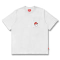 Malbon x Coca Cola Spencerian Block Golf T-Shirt White