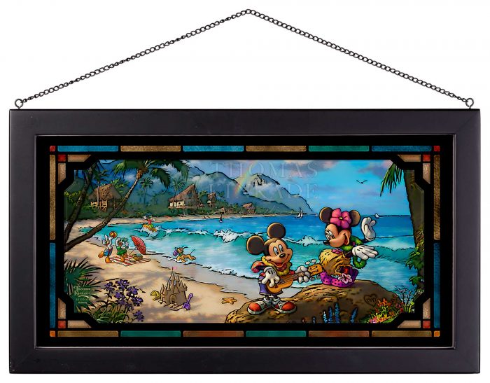 Framed Glass Art 13" x 23" / Framed Glass Art 13" x 23"