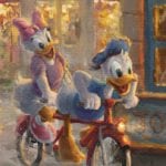 Mickey and Minnie in Paris