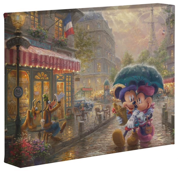 Mickey and Minnie in Paris