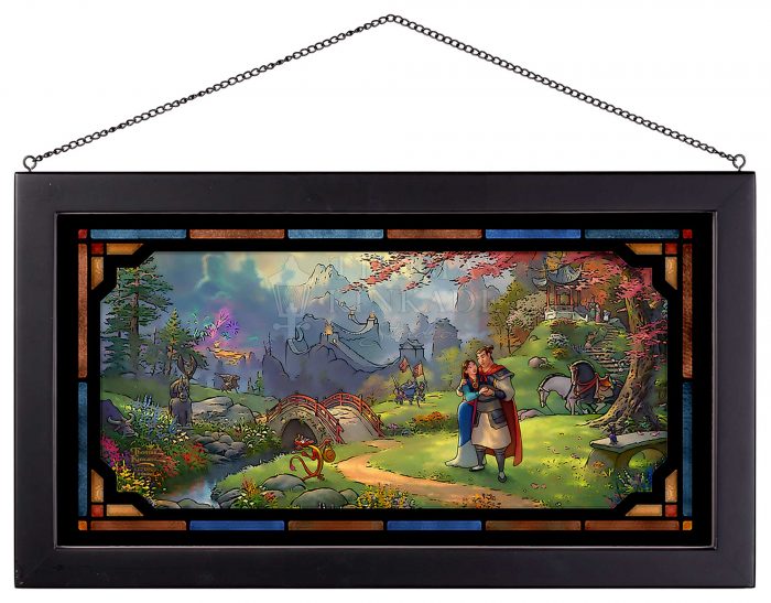 Framed Glass Art 13" x 23" / Framed Glass Art 13" x 23"