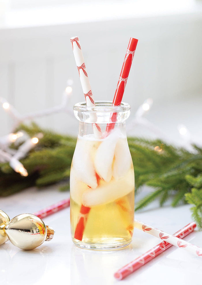 MY MIND'S EYE - Christmas Bows Reusable Straws