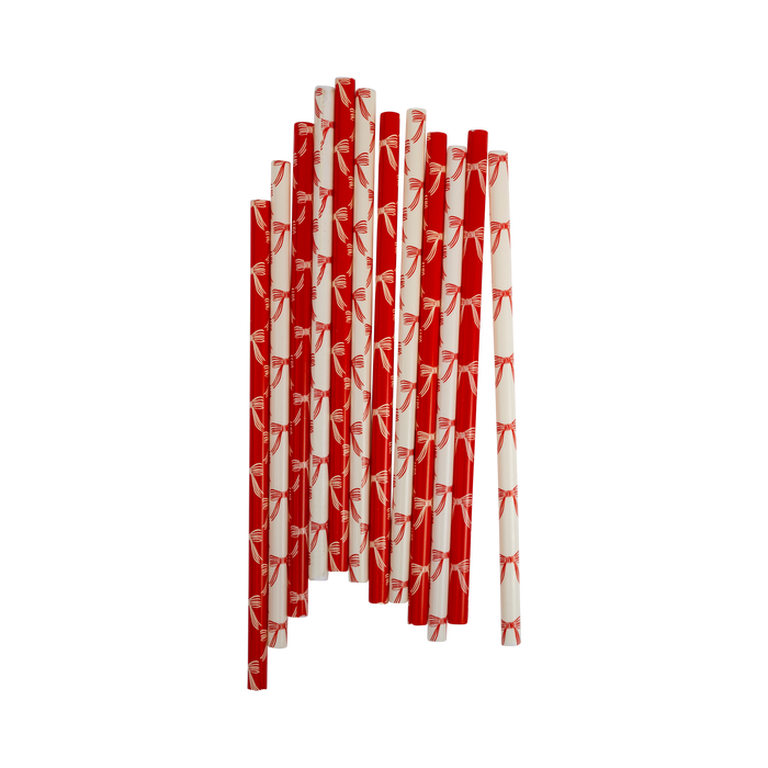 MY MIND'S EYE - Christmas Bows Reusable Straws