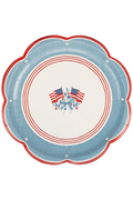MY MIND'S EYE - Flag Paper Plates - 8"