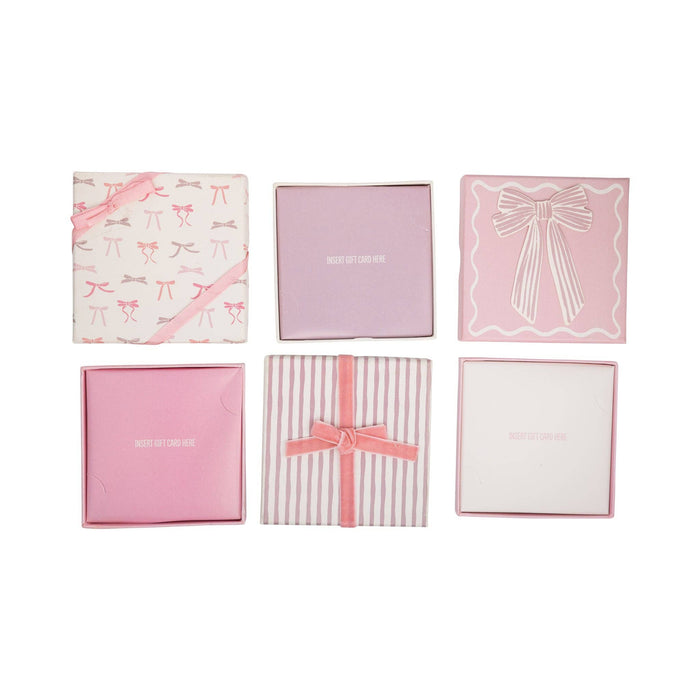 MY MIND'S EYE - Pink Bows Gift Card Boxes