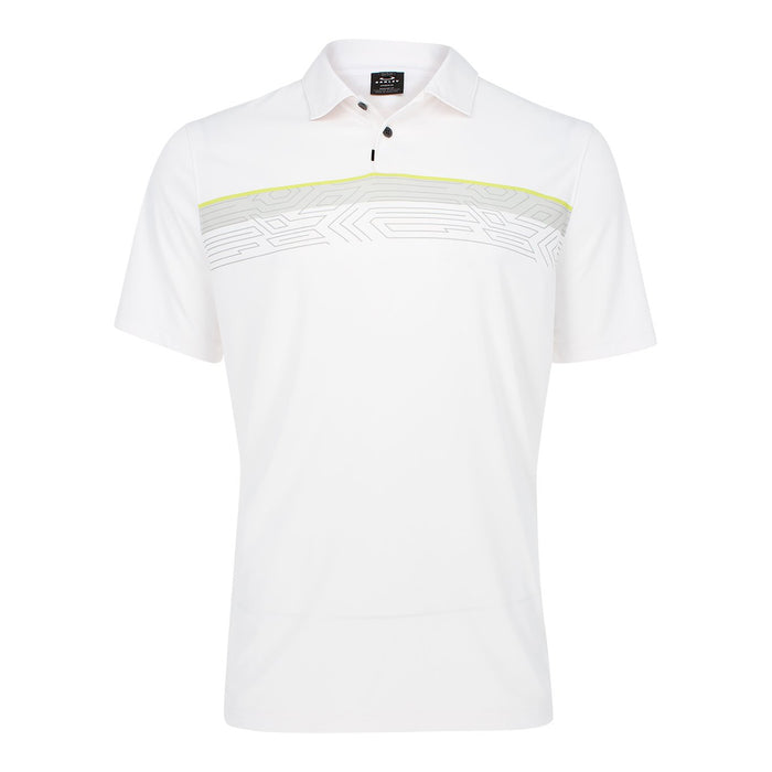 Oakley Print Layer Stripe Golf Polo 2021