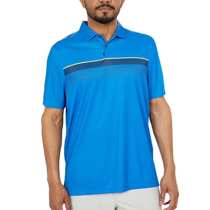 Oakley Print Layer Stripe Golf Polo 2021
