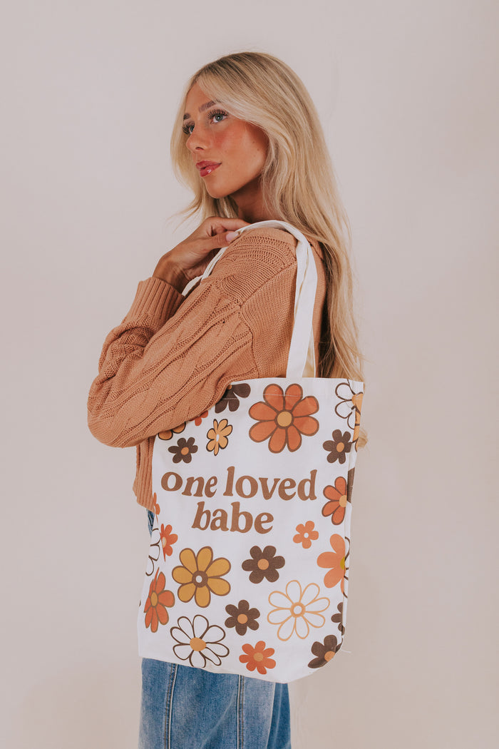 OLB Tote Bag - Fall Floral