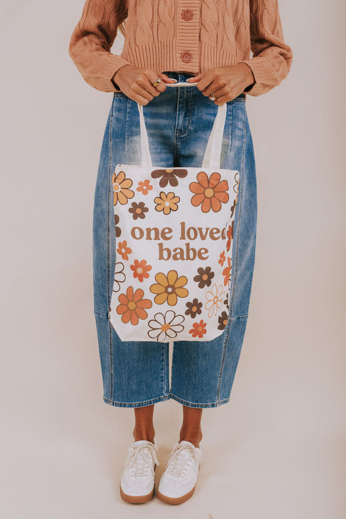 OLB Tote Bag - Fall Floral