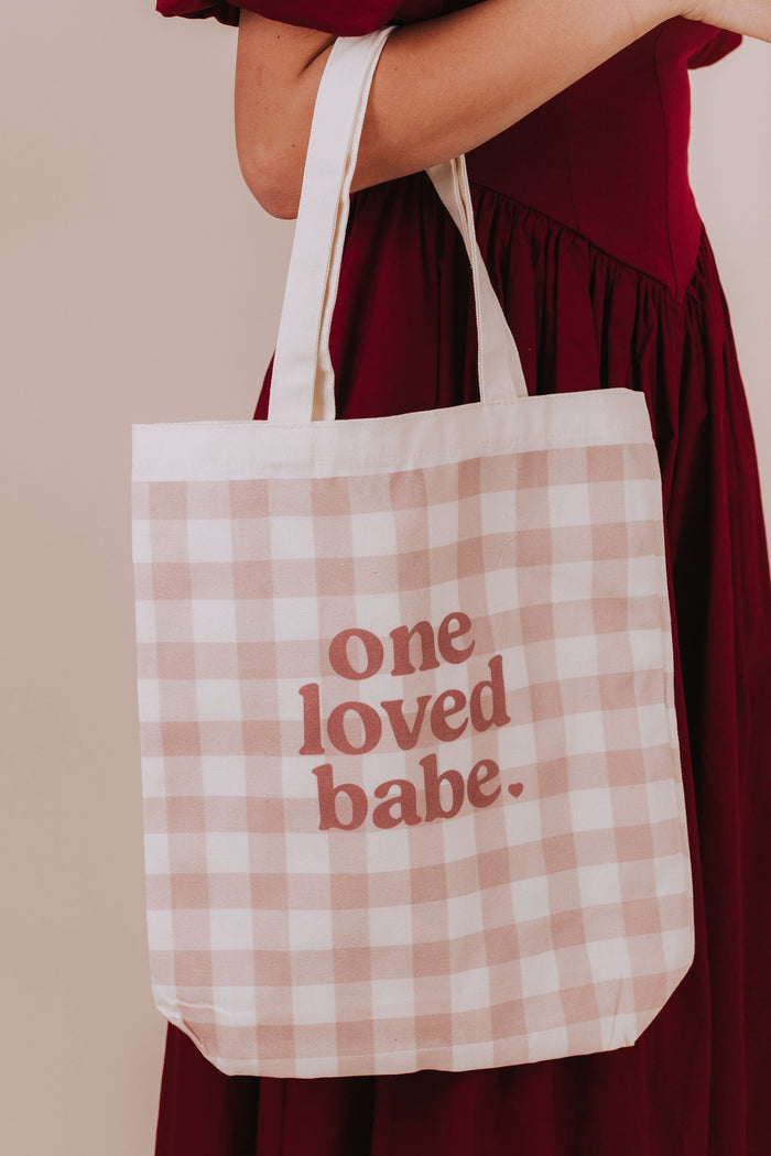 OLB Tote Bag - Gingham