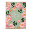 Pink Rose Congrats Card | Cecile