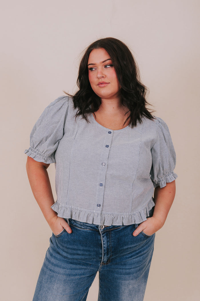 PLUS SIZE - Along The Boardwalk Top