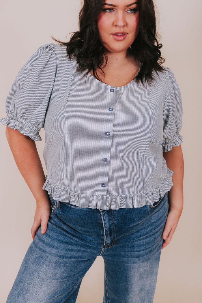 PLUS SIZE - Along The Boardwalk Top