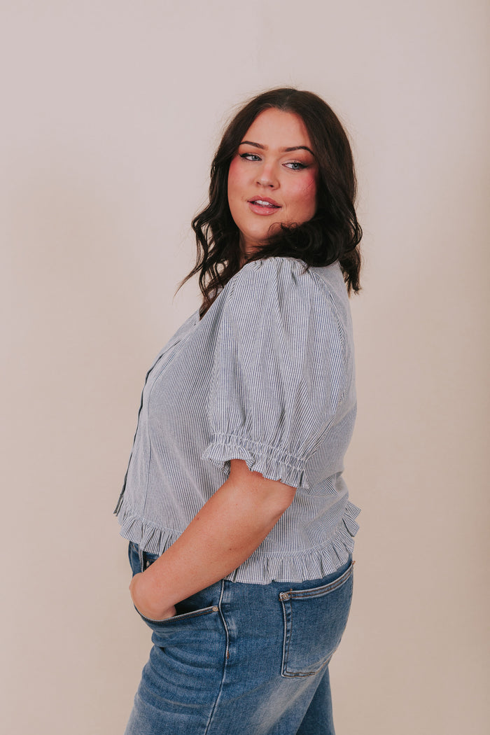 PLUS SIZE - Along The Boardwalk Top
