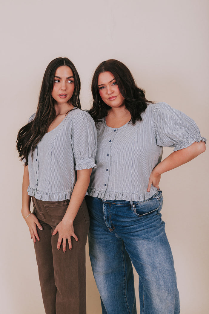 PLUS SIZE - Along The Boardwalk Top