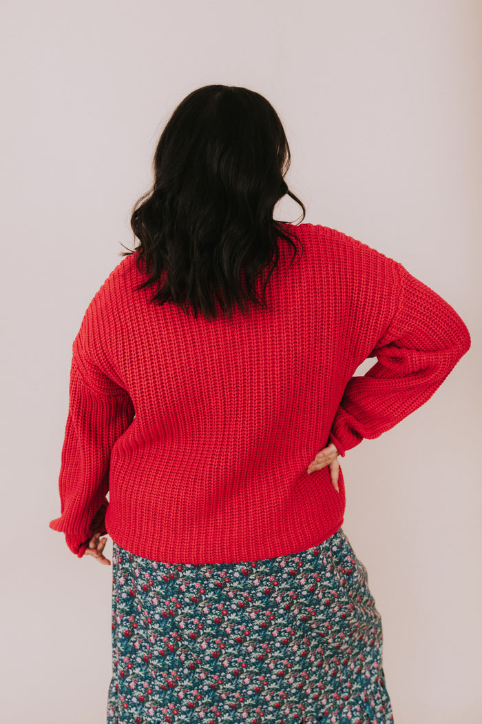 PLUS SIZE - By The Fireside Cardigan
