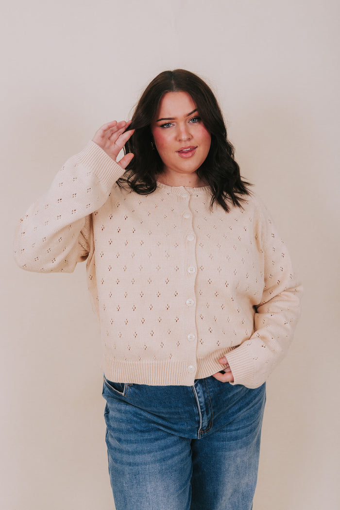 PLUS SIZE - Friend Of Mine Cardigan