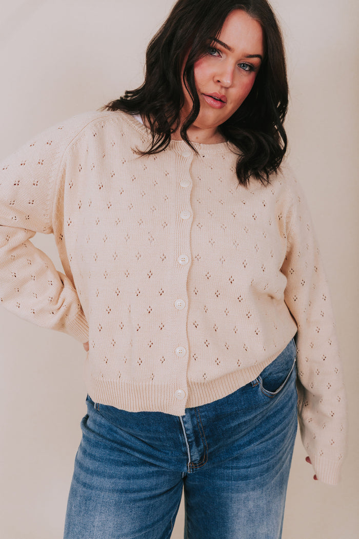 PLUS SIZE - Friend Of Mine Cardigan