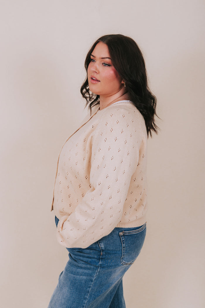 PLUS SIZE - Friend Of Mine Cardigan