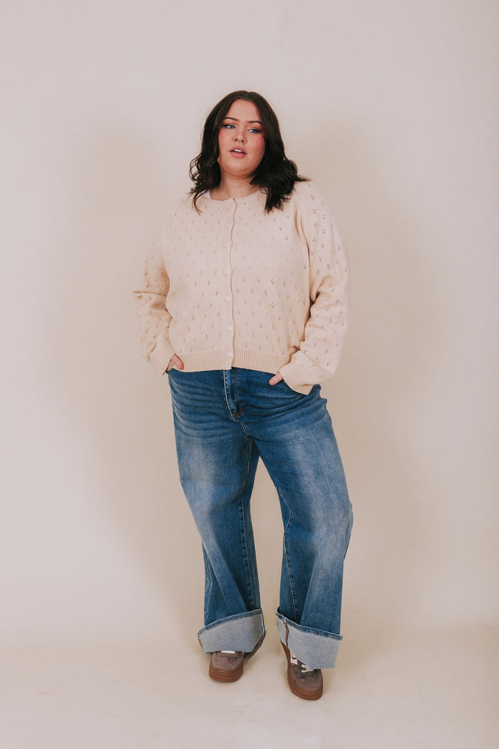 PLUS SIZE - Friend Of Mine Cardigan