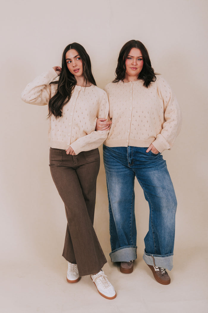PLUS SIZE - Friend Of Mine Cardigan