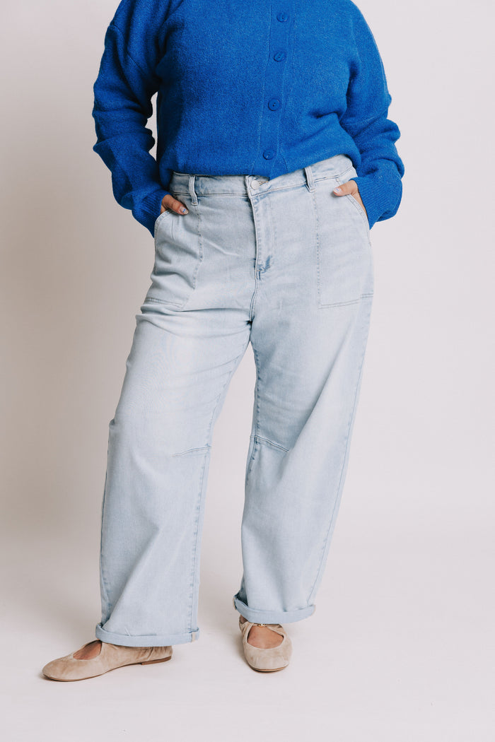 PLUS SIZE - RISEN - Knew Better Jeans