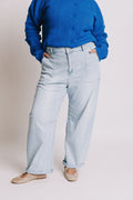 PLUS SIZE - RISEN - Knew Better Jeans