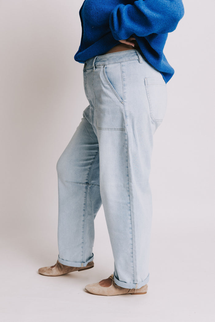 PLUS SIZE - RISEN - Knew Better Jeans