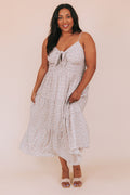 PLUS SIZE - Stay Awhile Dress